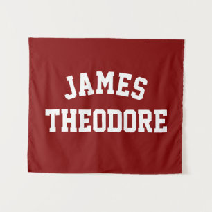 Individuelle Name Banner Personalisiertes Kinderzi Wandteppich