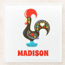 Individuelle Name Barcelos Portuos Rooster Black