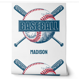 Individuelle Name Baseball Tapete