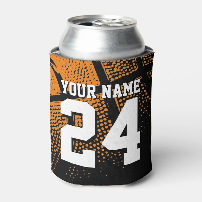 Individuelle Name Basketballsport - Jersey Dosenkühler (Kanne Vorderseite)