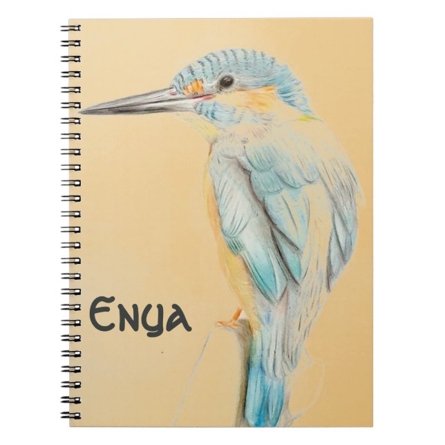 Individuelle Name Beautiful Bird Notebook Notizblock (Vorderseite)
