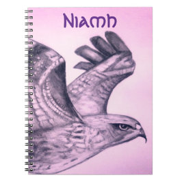 Individuelle Name Beautiful Bird Notebook Notizblock
