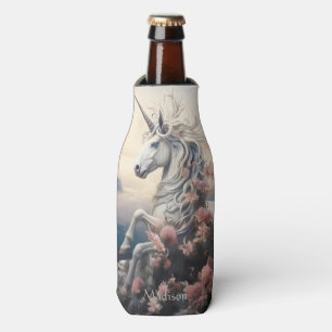 Individuelle Name Beautiful Unicorn Flaschenkühler