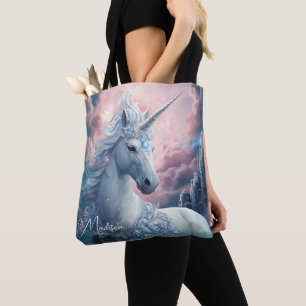Individuelle Name Beautiful Unicorn Tasche