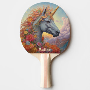 Individuelle Name Beautiful Unicorn Tischtennis Schläger