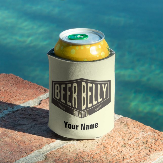 Individuelle Name Beer Bauch Bly Brise schöne Flas Dosenkühler (In Situ Pool)