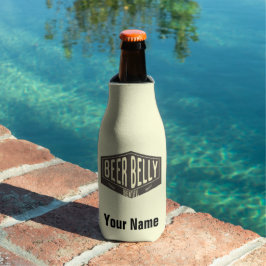 Individuelle Name Beer Bauch Bly Brise schöne Flas Flaschenkühler