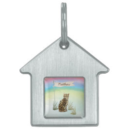 Individuelle Name Bengalisch Katze Haustier Tiermarke