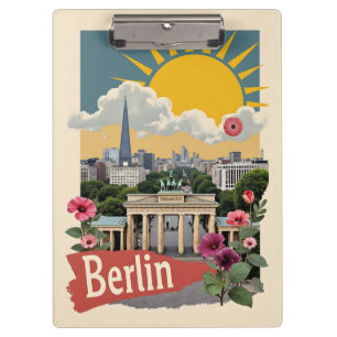 Individuelle Name Berlin, Deutschland Klemmbrett