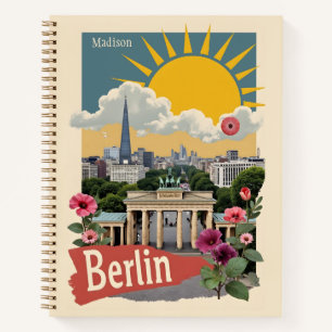 Individuelle Name Berlin, Deutschland Notizbuch