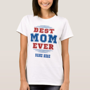 Individuelle Name Beste Mama je Muttertagsgeschenk T-Shirt