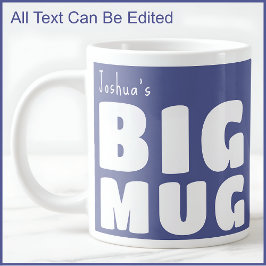 Individuelle Name Big Tasse Blue C49 Funny Novelty