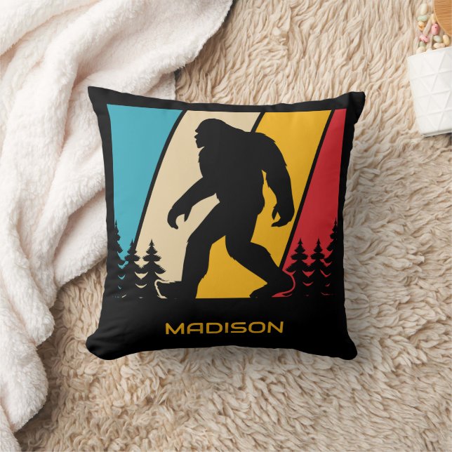 Individuelle Name Bigfoot Kissen (Decke)