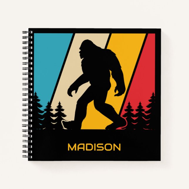 Individuelle Name Bigfoot Notizbuch (Vorderseite)