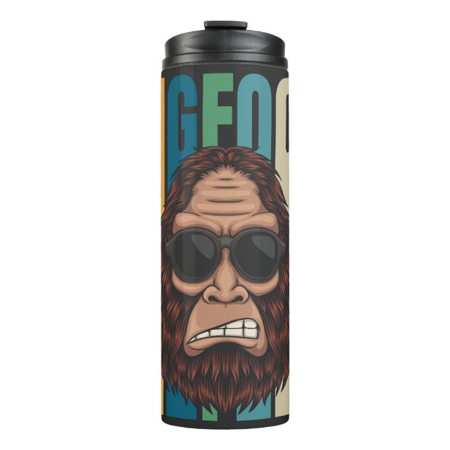 Individuelle Name Bigfoot Thermosbecher (Vorderseite)