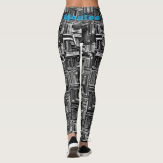 Individuelle Name Black Leggings