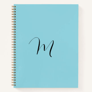 Individuelle Name Blue für Personalisierten Skript Notizbuch