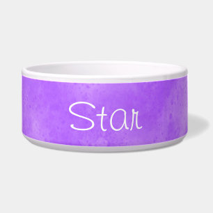 Individuelle Name Blueberry Clouds Pet Bowl Napf