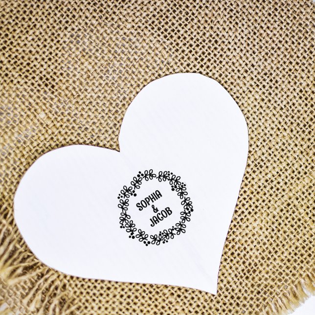 Individuelle Name Blume Gummistempel (Von Creator hochgeladen)