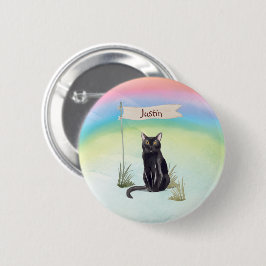 Individuelle Name Bombay Cat Pet Button