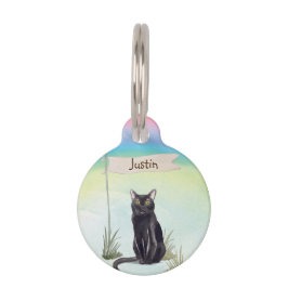 Individuelle Name Bombay Cat Pet Haustiermarke
