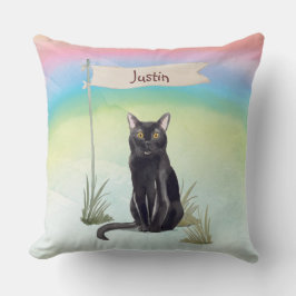 Individuelle Name Bombay Cat Pet Kissen