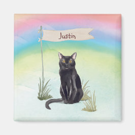 Individuelle Name Bombay Cat Pet Magnet