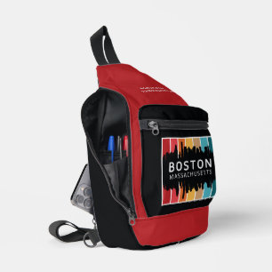 Individuelle Name Boston Massachusetts Crossbody Bag