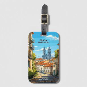 Individuelle Name Braga Portugal Gepäckanhänger