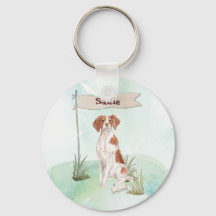 Individuelle Name Brittany Haustier Hund
