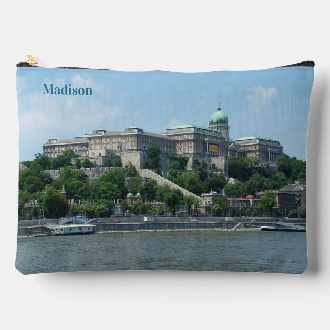 Individuelle Name Budapest Zubehörtasche (Vorderseite)