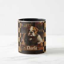 Individuelle Name Bulldog Barkeeper