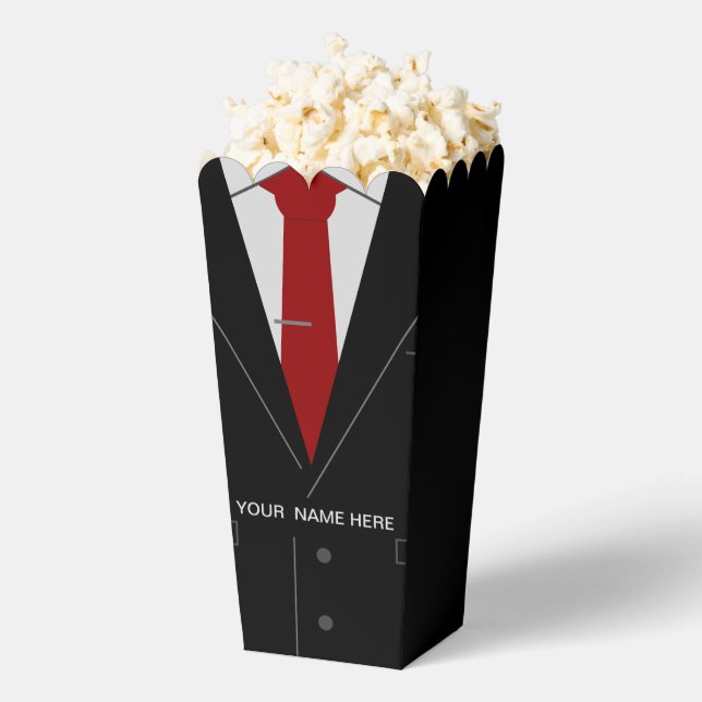 Individuelle Name Business Anzug Krawatte Funny Po Geschenkschachtel (Geplatzt)