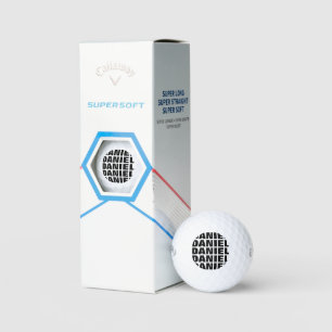 Individuelle Name Callaway Super Soft Golf Geschen Golfball