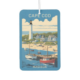 Individuelle Name Cape Cod Massachusetts Autolufterfrischer