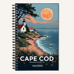 Individuelle Name Cape Cod Massachusetts Notizbuch
