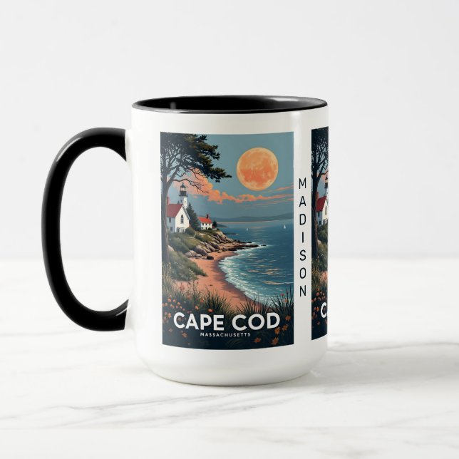 Individuelle Name Cape Cod Massachusetts Tasse (Links)