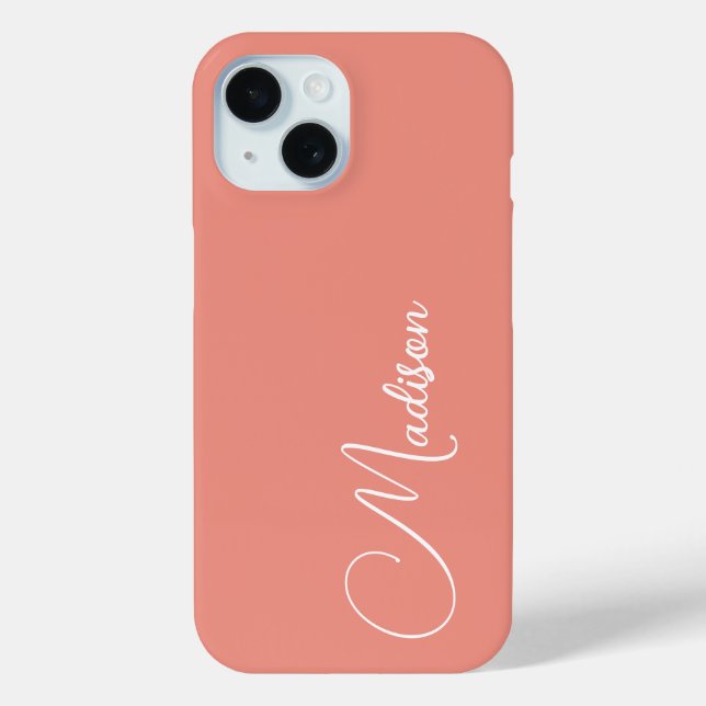 Individuelle Name Case-Mate iPhone Hülle (Rückseite)