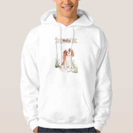 Individuelle Name Cavalier King Charles Spaniel Pe Hoodie