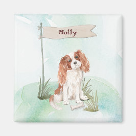 Individuelle Name Cavalier King Charles Spaniel Pe Magnet