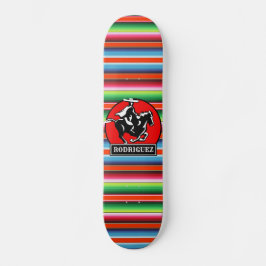 Individuelle Name Charro Horse Spanisch Mexikanisc Skateboard