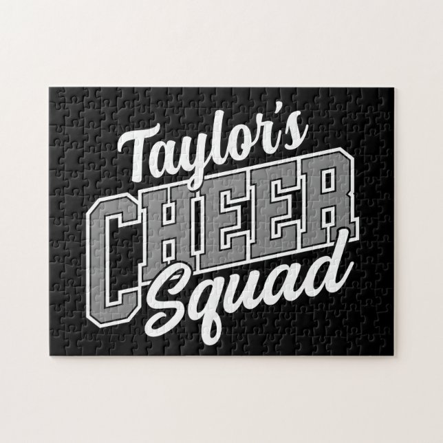 Individuelle Name Cheerleader School Varsity Cheer (Horizontal)