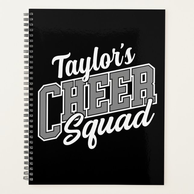 Individuelle Name Cheerleader School Varsity Cheer Planer (Vorderseite)