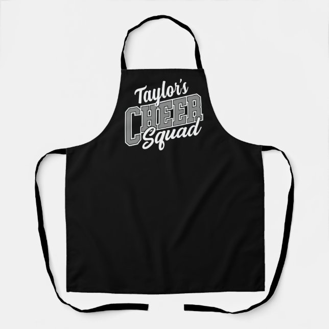 Individuelle Name Cheerleader School Varsity Cheer Schürze (Vorderseite)