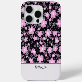 Individuelle Name Cherry Blossom rosa Blumenmuster Case-Mate iPhone Hülle