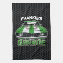Individuelle Name Classic American Muscle Car Gara