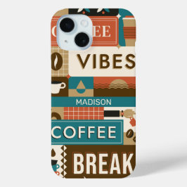 Individuelle Name-Coffee-Quotes Case-Mate iPhone Hülle