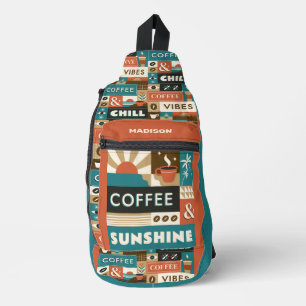 Individuelle Name-Coffee-Quotes Crossbody Bag