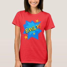 Individuelle Name Comic Book T-Shirt