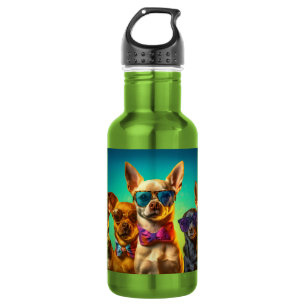 Individuelle Name Cool Hunde Edelstahlflasche